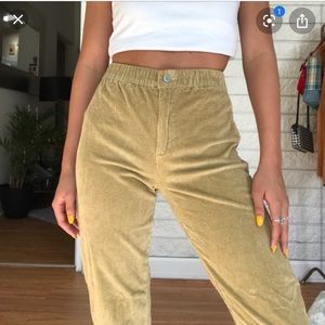 Brandy Melville corduroy Tilden pants